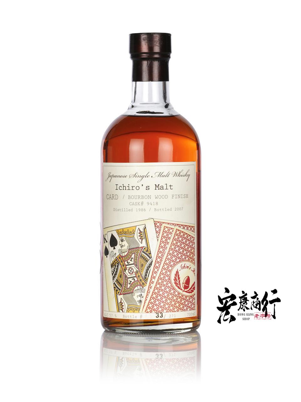 宏康酒行收購威士忌酒 大量回收羽生 撲克牌系列 Hanyu Ic… - 高清細節圖