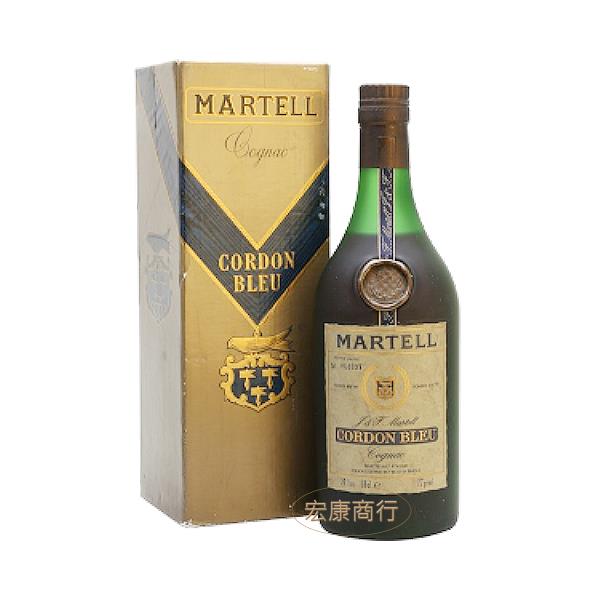 宏康酒行門市實拍 - 馬爹利藍帶摩砂瓶 Martell Cordon Bl…
