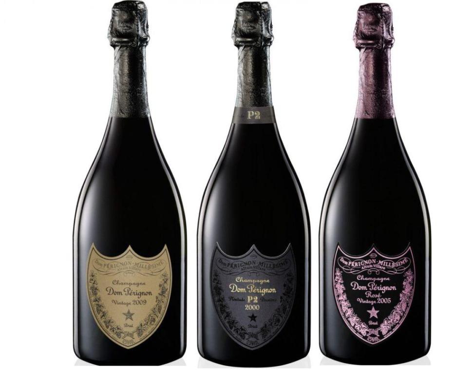 香檳 香檳王 （DOM PERIGNON ）等各… 瓶身正面照｜宏康酒行回收參考