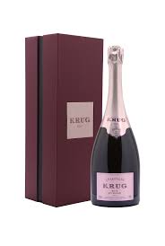 香檳 庫克桃紅香(Krug Rose) 瓶身正面照｜宏康酒行回收參考