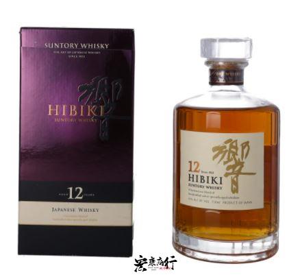 香港地區專業回收日本威士忌 高價收購響（HIBIKI） 12年