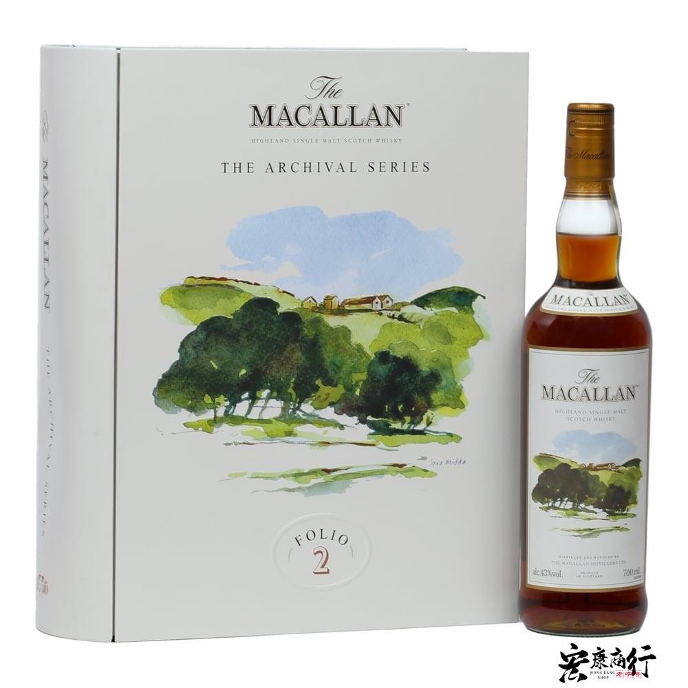 宏康商行威士忌回收專家 高價收購威士忌酒  上門回收麥卡倫Macallan 書冊2 酒廠限定版 700ml