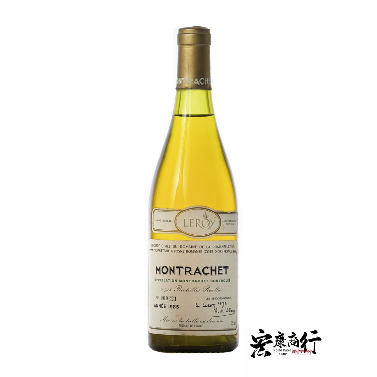 DRC Montrachet Grand Cru 1985