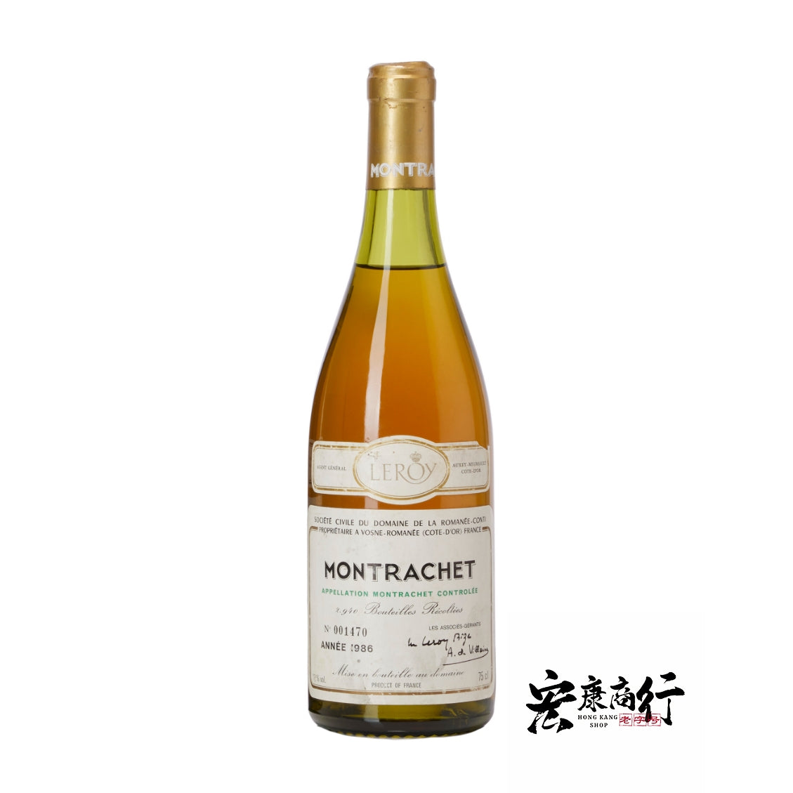 DRC Montrachet Grand Cru 1986