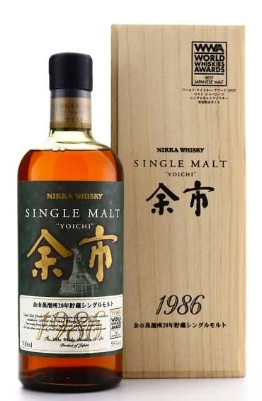 日本威士忌酒 餘市1986原桶 鑑定參考圖｜宏康酒行專業收購