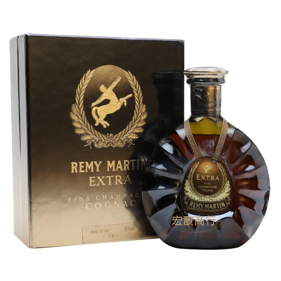 人頭馬Remy Martin EXTRA 雙帶 瓶身正面照｜宏康酒行回收參考