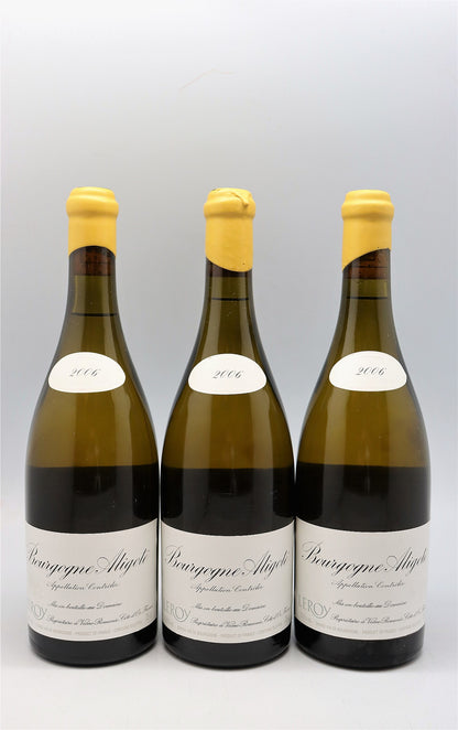 宏康酒行回收勒桦酒庄阿里高特白葡萄酒 (Domaine Leroy Bourgogne Aligote)