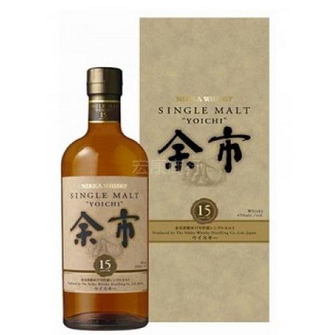 餘市15年日本威士忌 實拍圖｜宏康酒行香港回收